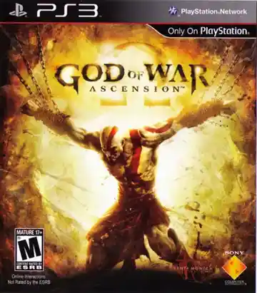 God of War - Ascension (USA) (Multiplayer Beta) box cover front